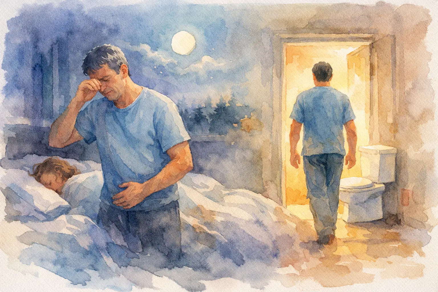 Me levanto mucho a orinar de noche: ¿por qué?